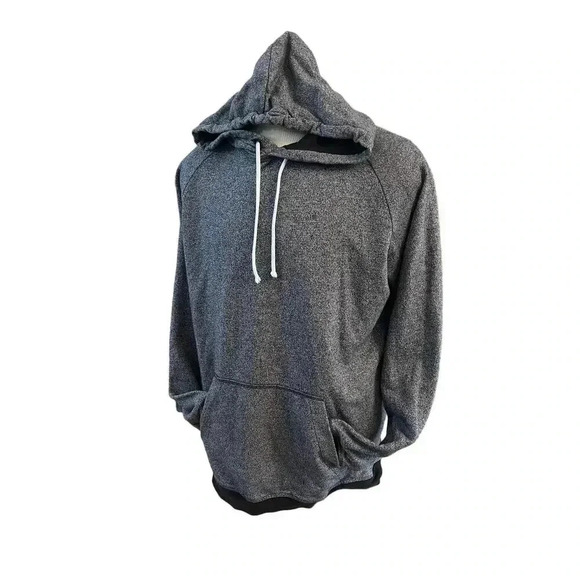 H&M GRAY MENS HOODIE REGULAR FIT SIZE LARGE - Picture 2 of 5
